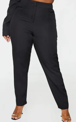 Plus Black Avani Suit Pants