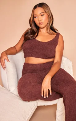 Plus Coffee Cosy Longline Bralette