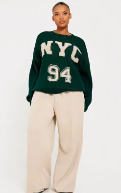 Plus Forest Green Nyc 94 Sweater
