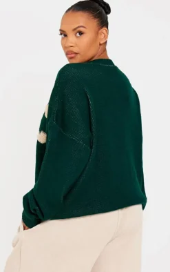 Plus Forest Green Nyc 94 Sweater