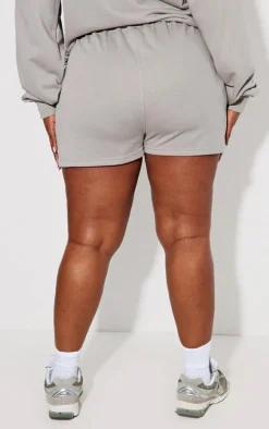 Plus Grey Paris Grey Shorts