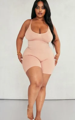 Plus Stone Shapewear Unitard