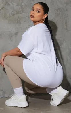 Plus Ultimate White Oversized T Shirt