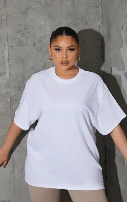 Plus Ultimate White Oversized T Shirt