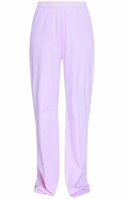 PRETTYLITTLETHING Baby Pink Tape Detail PJ Pants