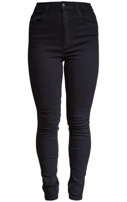 PRETTYLITTLETHING Black 5 Pocket Skinny Jeans