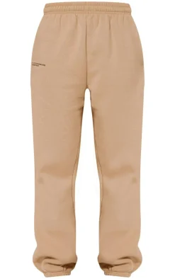 PRETTYLITTLETHING Logo Sand Est 2012 Cuffed Sweatpants