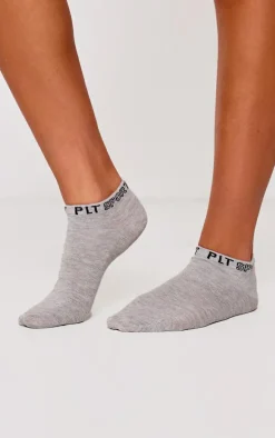 PRETTYLITTLETHING Monochrome 3 Pack Sports Ankle Socks