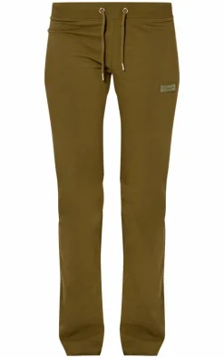 PRETTYLITTLETHING Olive Badge Low Rise Straight Leg Pants