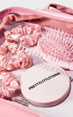 PRETTYLITTLETHING Pink Wash Bag Gifting Set
