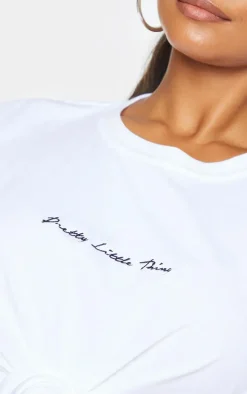 PRETTYLITTLETHING Plus 2 Pack Black & White Oversized T -Shirts