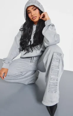 PRETTYLITTLETHING Shape Grey Hoodie