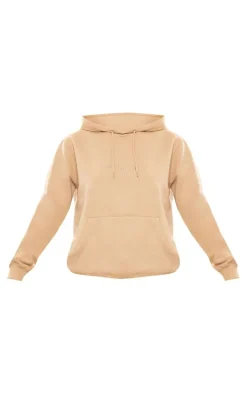 PRETTYLITTLETHING Stone Embroidered Graphic Hoodie