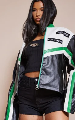 PRETTYLITTLETHING Washed Black Raw Hem Hotpants