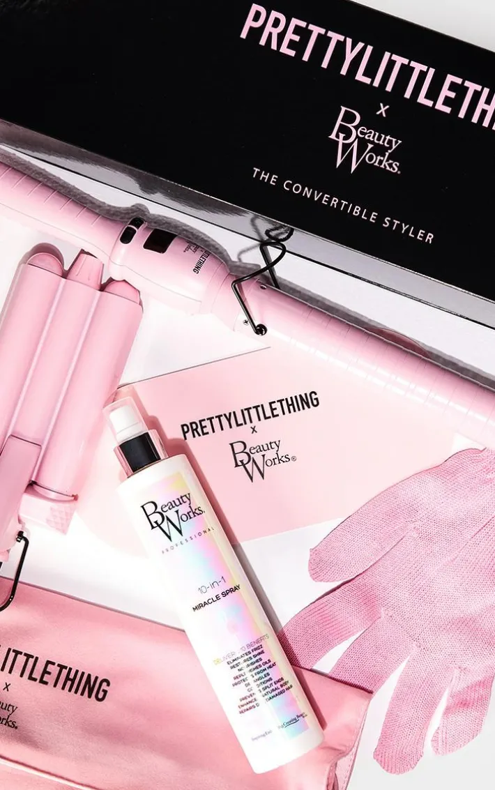 PRETTYLITTLETHING X Beauty Works The Convertible Styler Bundle (Worth £162)
