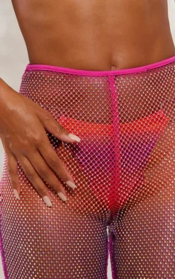 Purple Ombre Diamante Beach Flares