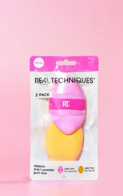 Real Techniques Miracle 2-In-1 Powder Puff Duo