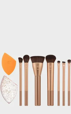 Real Techniques Wrapped In Glow Brush + Sponge Set (Worth £50)