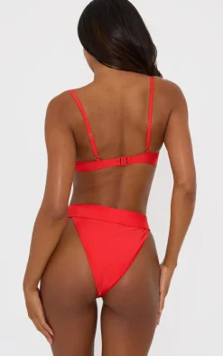 Red Mix & Match Brazilian Bikini Bottoms