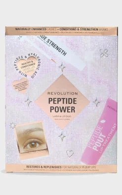 Revolution Peptide Power Lash And Lip Duo Gift Set
