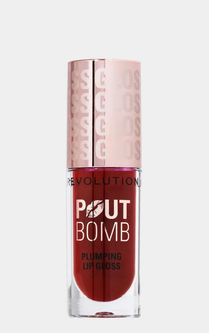 Revolution Pout Bomb Plumping Gloss Jelly Berry Mauve