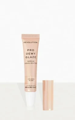 Revolution Pro Dewy Glaze Serum Highlighter Golden Glow