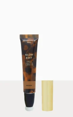 Revolution Pro Glow Edit Cream Contour & Bronze Medium