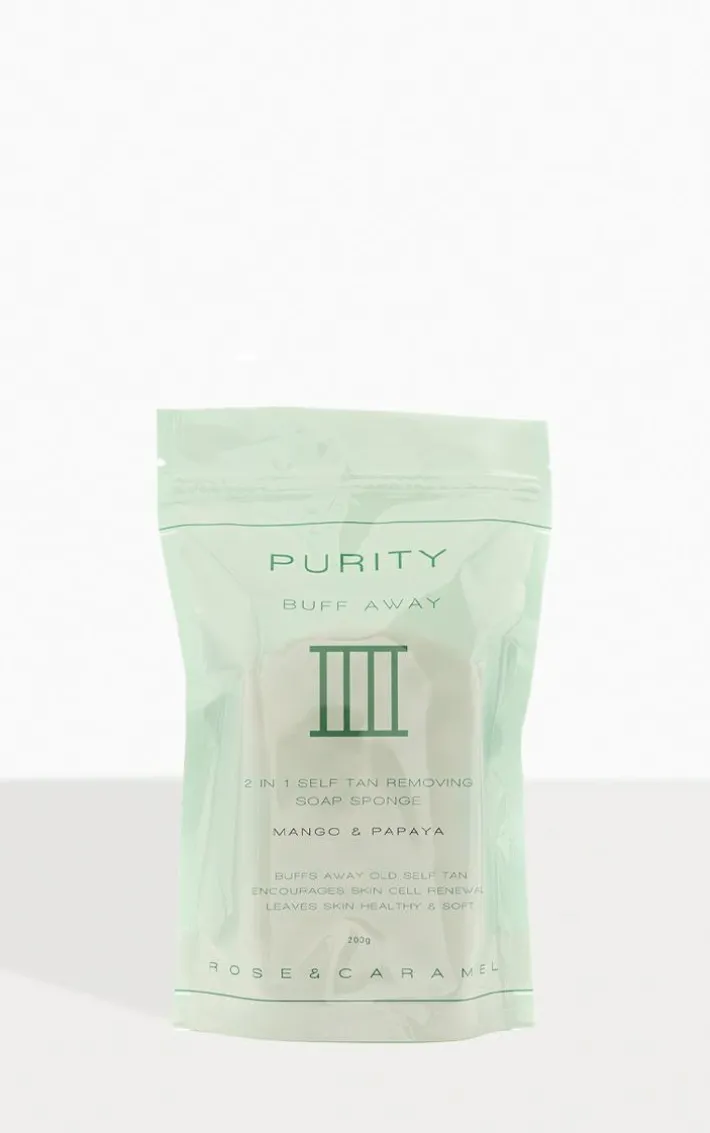 Rose & Caramel Purity Buff Away Self Tan Removing Sponge