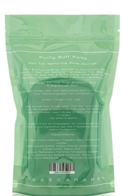 Rose & Caramel Purity Buff Away Self Tan Removing Sponge