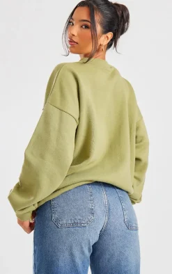 Sage Copenhagen Printed Oversized Sweatshirt