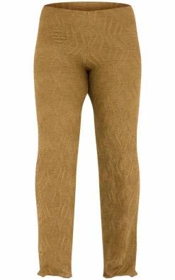 Sage Khaki Textured Straight Leg Pant