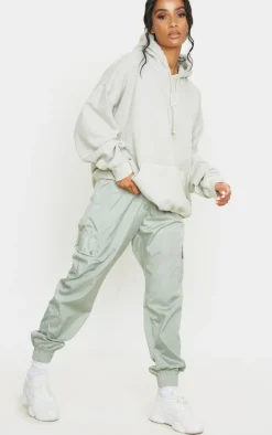 Sage Oversized Fitting Hoodie