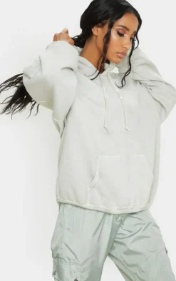 Sage Oversized Fitting Hoodie