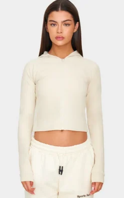 Sand Sculpt Luxe Long Sleeve Hooded Gym Jacket