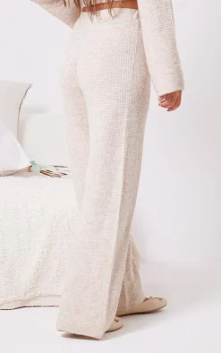 Sand Textured Knitted Pants