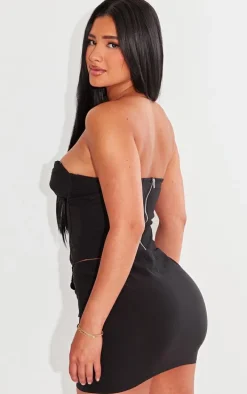 Shape Black Bandeau Corset