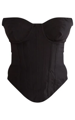 Shape Black Bandeau Corset