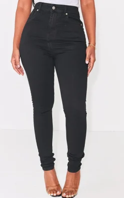 Shape Black Disco Skinny Jeans