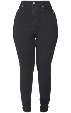 Shape Black Disco Skinny Jeans