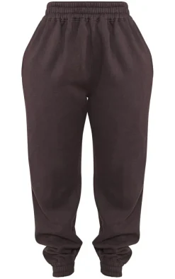 Shape Black Pocket High Waist Cuffed Sweatpants