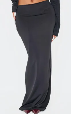 Shape Black Sculpt Maxi Skirt