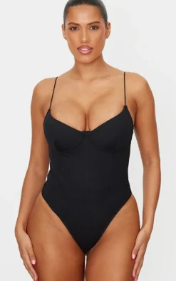 Shape Black Sculpt Underwired Bodysuit