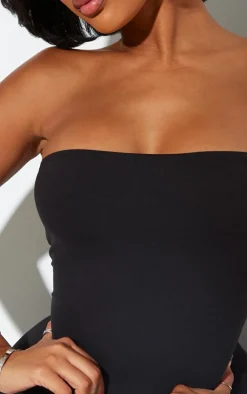Shape Black Sculpted Bandeau Bodycon Dress