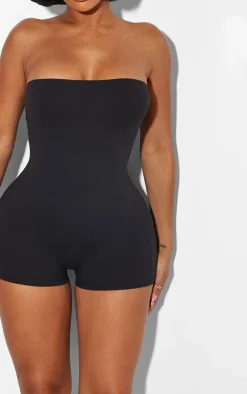 Shape Black Sculpted Bandeau Unitard