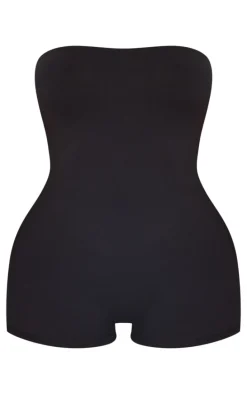 Shape Black Sculpted Bandeau Unitard