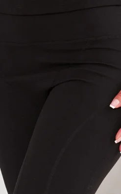 Shape Black Sculpted Seam Detail High Waist Leggings