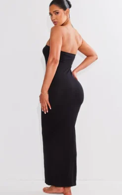 Shape Black Seamless Bandeau Maxi Dress