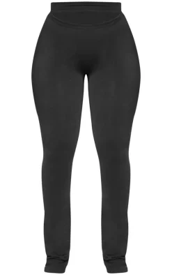 Shape Black Soft Seamless Cut Out Flare Pants