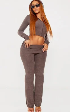 Shape Charcoal Knit Zip Through Jacket