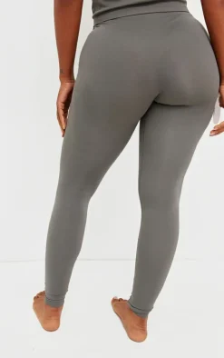 Shape Charcoal Stretch Seamless Leggings